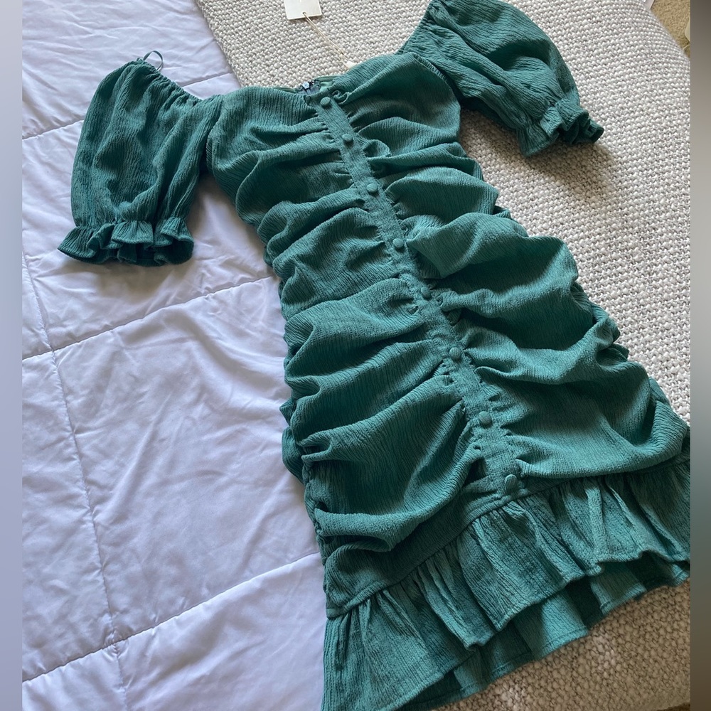 A.Peach Dress
